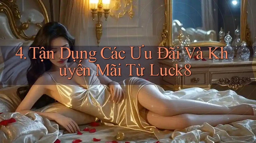 4. Tận Dụng Các Ưu Đãi Và Khuyến Mãi Từ Luck8