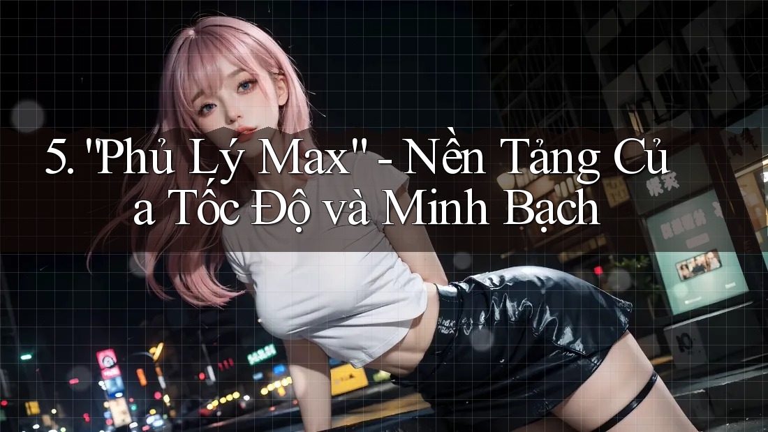 5. “Phủ Lý Max” - Nền Tảng Của Tốc Độ và Minh Bạch