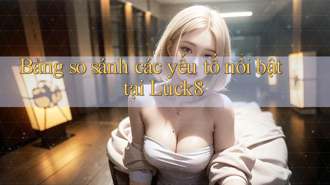 Bảng so sánh các yếu tố nổi bật tại Luck8 Bảng so sánh các yếu tố nổi bật tại Luck8