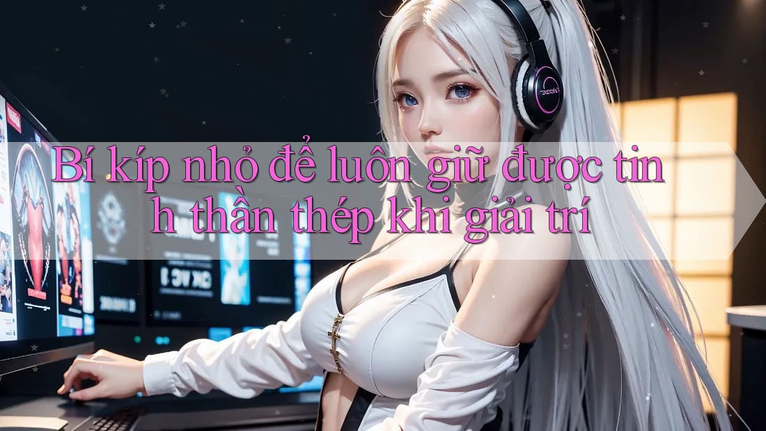 Bí kíp nhỏ để luôn giữ được tinh thần thép khi giải trí Bí kíp nhỏ để luôn giữ được tinh thần thép khi giải trí