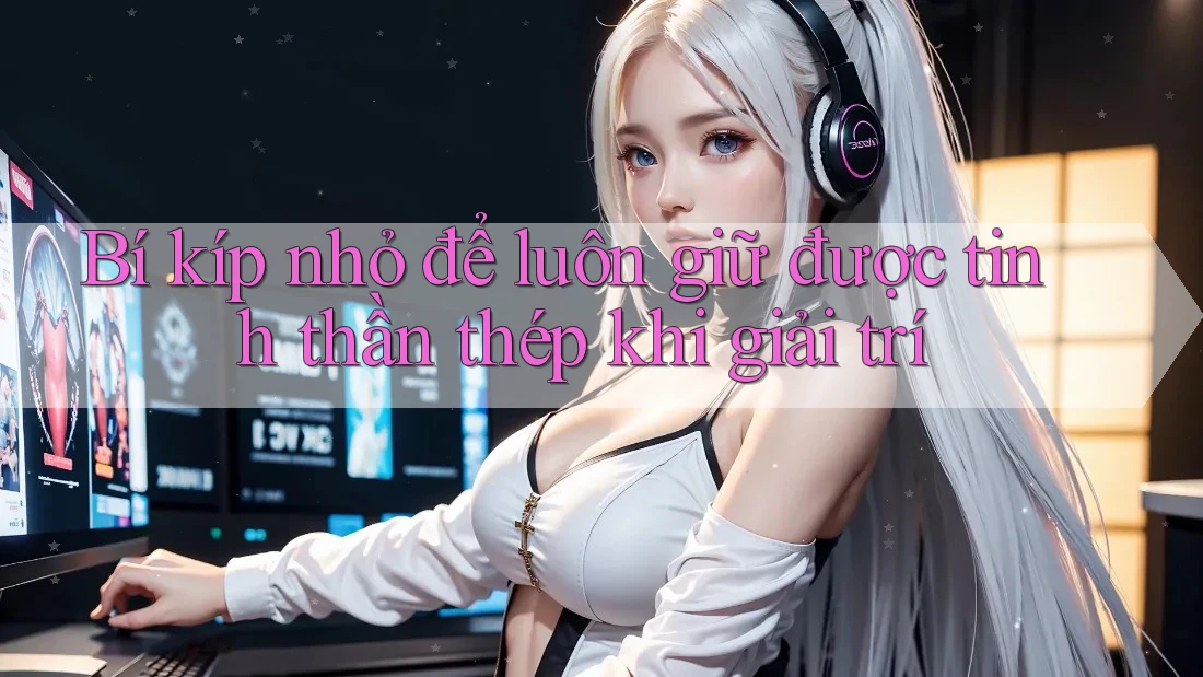 Bí kíp nhỏ để luôn giữ được tinh thần thép khi giải trí