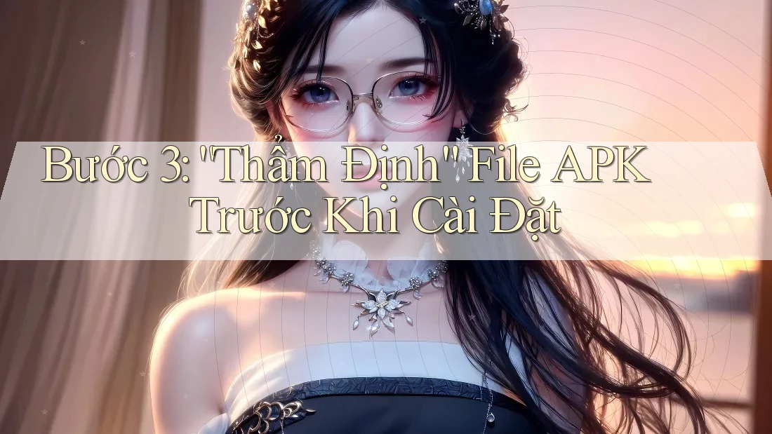 Bước 3: “Thẩm Định” File APK Trước Khi Cài Đặt