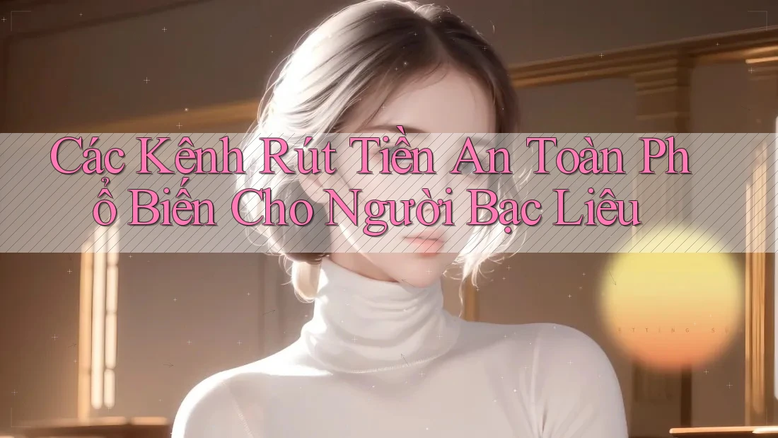 Các Kênh Rút Tiền An Toàn Phổ Biến Cho Người Bạc Liêu Các Kênh Rút Tiền An Toàn Phổ Biến Cho Người Bạc Liêu