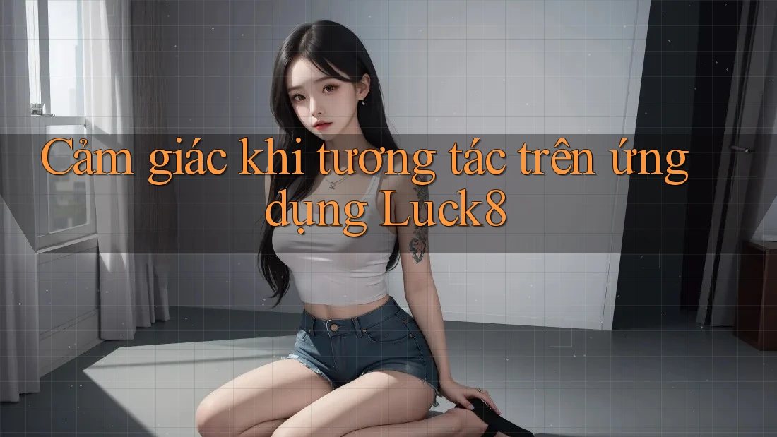 Cảm giác khi tương tác trên ứng dụng Luck8