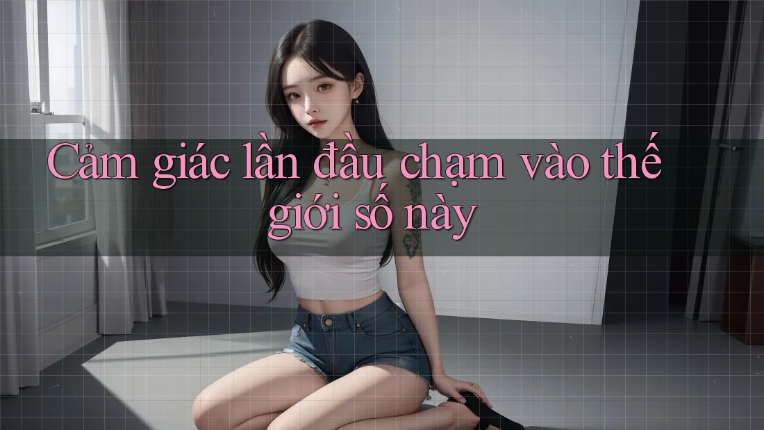 Cảm giác lần đầu chạm vào thế giới số này