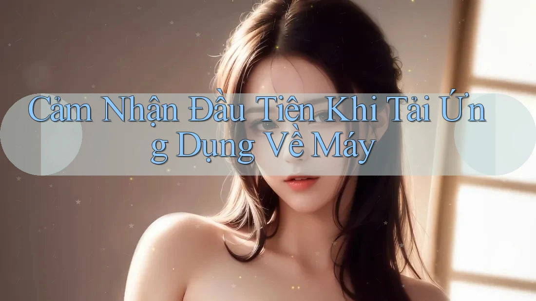 Cảm nhận đầu tiên khi tải ứng dụng về máy Cảm nhận đầu tiên khi tải ứng dụng về máy