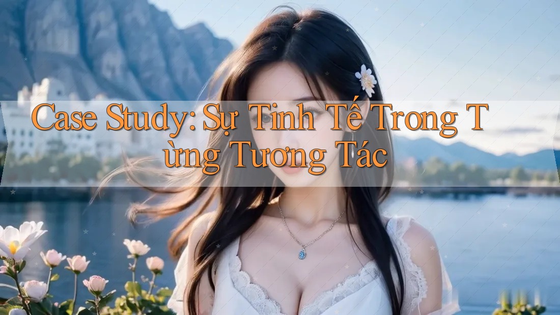Case Study: Sự Tinh Tế Trong Từng Tương Tác