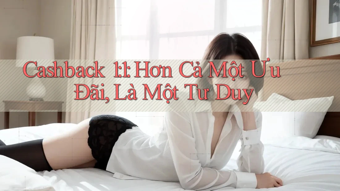 Cashback 1: 1: Hơn Cả Một Ưu Đãi, Là Một Tư Duy Cashback 1: 1: Hơn Cả Một Ưu Đãi, Là Một Tư Duy