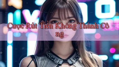Cược Rút tiền không thành công