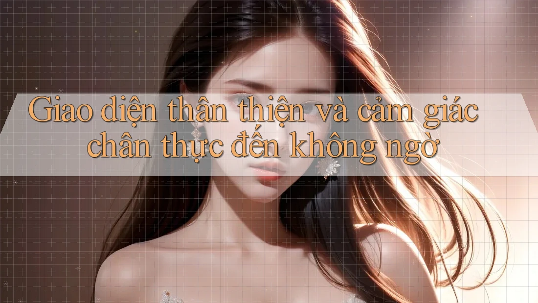 Giao diện thân thiện và cảm giác chân thực đến không ngờ Giao diện thân thiện và cảm giác chân thực đến không ngờ