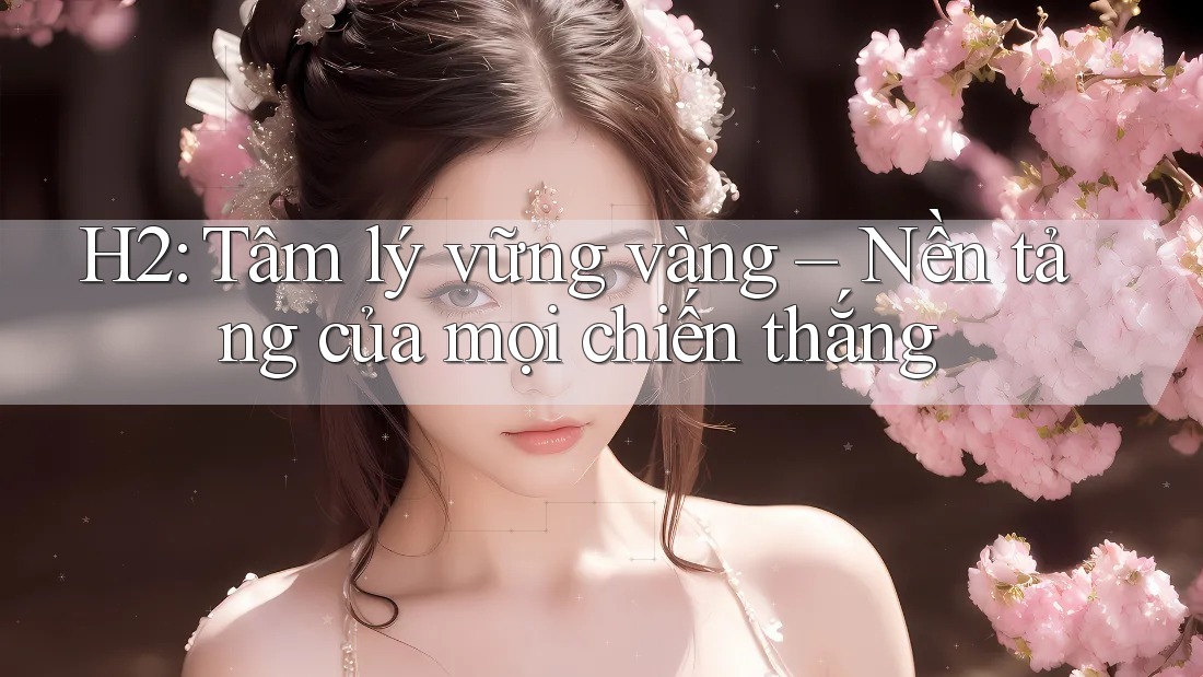 H2: Tâm lý vững vàng – Nền tảng của mọi chiến thắng