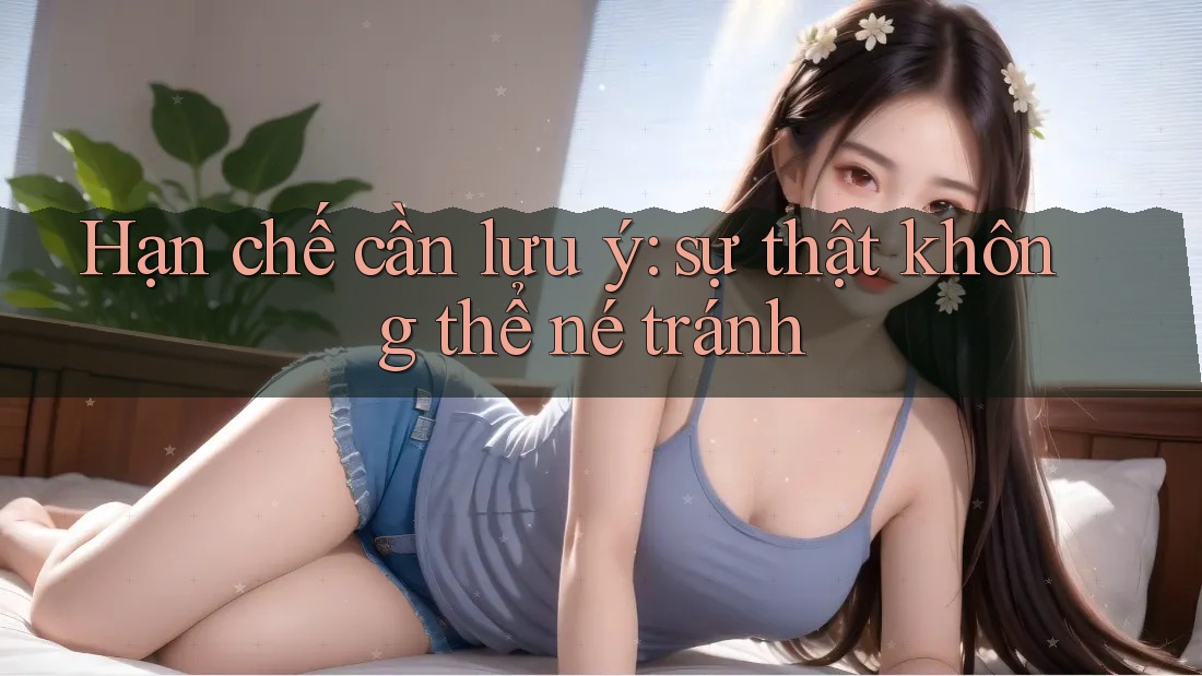 Hạn chế cần lưu ý: sự thật không thể né tránh Hạn chế cần lưu ý: sự thật không thể né tránh