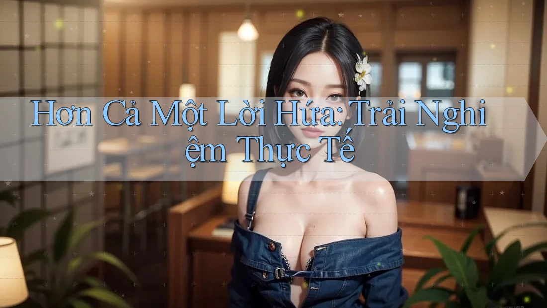 Hơn Cả Một Lời Hứa: Trải Nghiệm Thực Tế Hơn Cả Một Lời Hứa: Trải Nghiệm Thực Tế