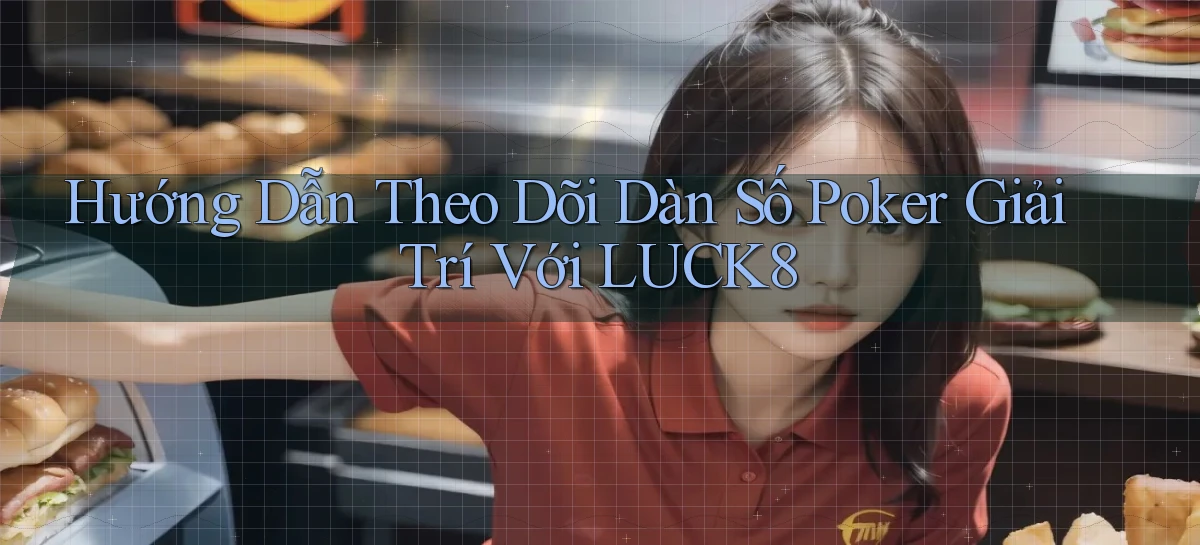 hướng dẫn theo dõi dàn số poker giải trí với luck8