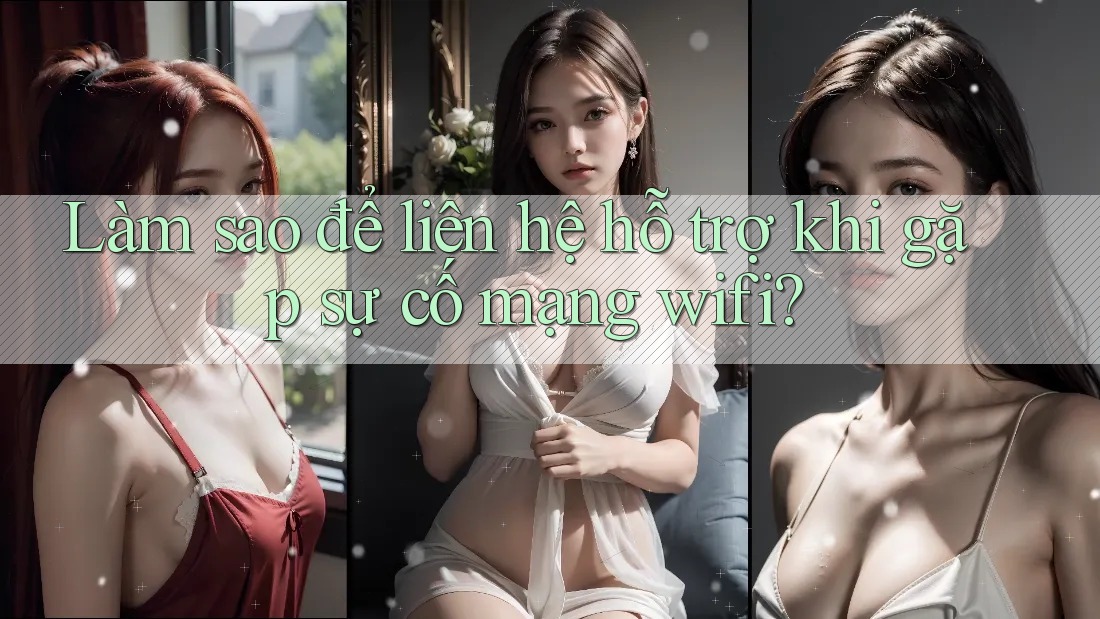 Làm sao để liên hệ hỗ trợ khi gặp sự cố mạng wifi?