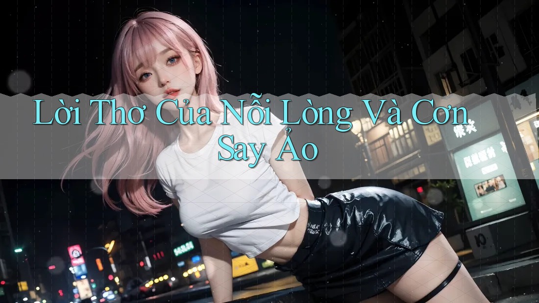 Lời Thơ Của Nỗi Lòng Và Cơn Say Ảo Lời Thơ Của Nỗi Lòng Và Cơn Say Ảo