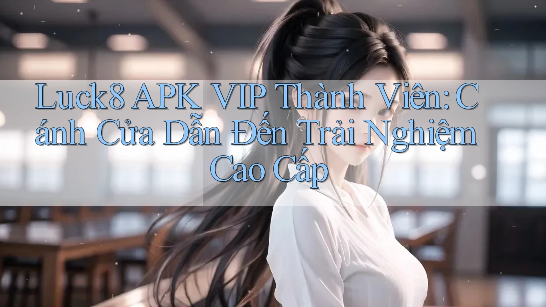 Luck8 APK VIP Thành Viên: Cánh Cửa Dẫn Đến Trải Nghiệm Cao Cấp
