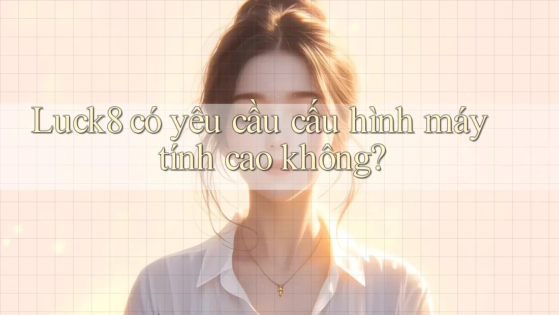 Luck8 có yêu cầu cấu hình máy tính cao không? Luck8 có yêu cầu cấu hình máy tính cao không?