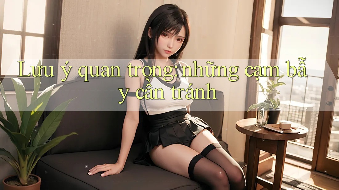Lưu ý quan trọng: những cạm bẫy cần tránh Lưu ý quan trọng: những cạm bẫy cần tránh