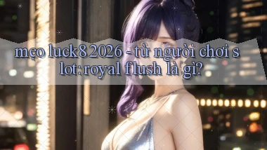 mẹo luck8 2026   từ người chơi slot royal flush là gì