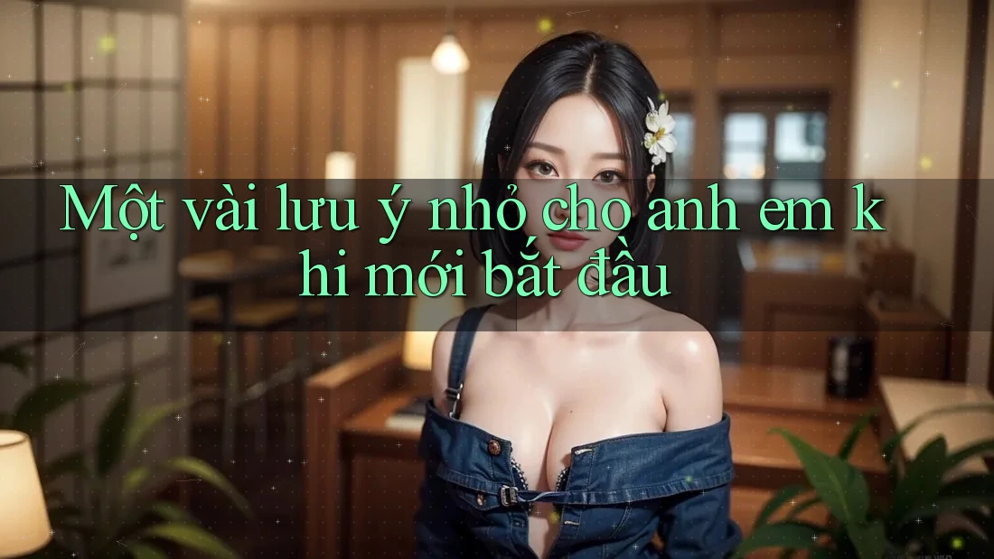 Một vài lưu ý nhỏ cho anh em khi mới bắt đầu Một vài lưu ý nhỏ cho anh em khi mới bắt đầu