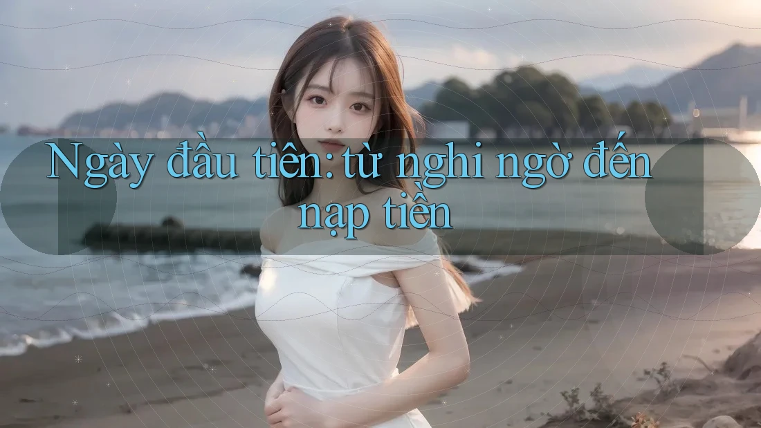 Ngày đầu tiên: từ nghi ngờ đến nạp tiền