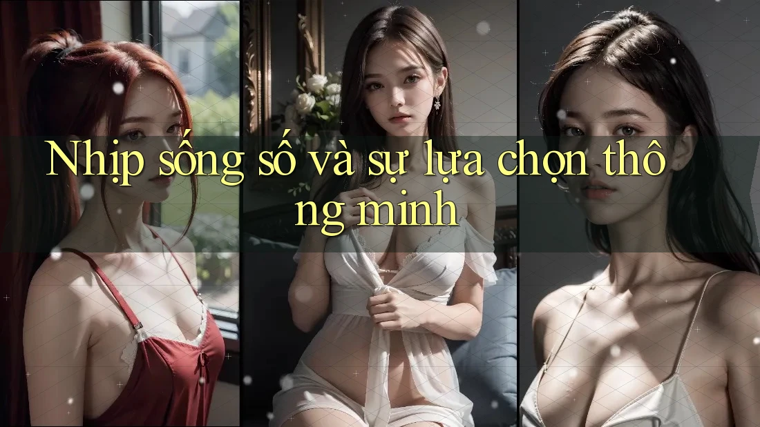 Nhịp sống số và sự lựa chọn thông minh Nhịp sống số và sự lựa chọn thông minh