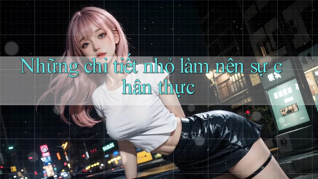 Những chi tiết nhỏ làm nên sự chân thực