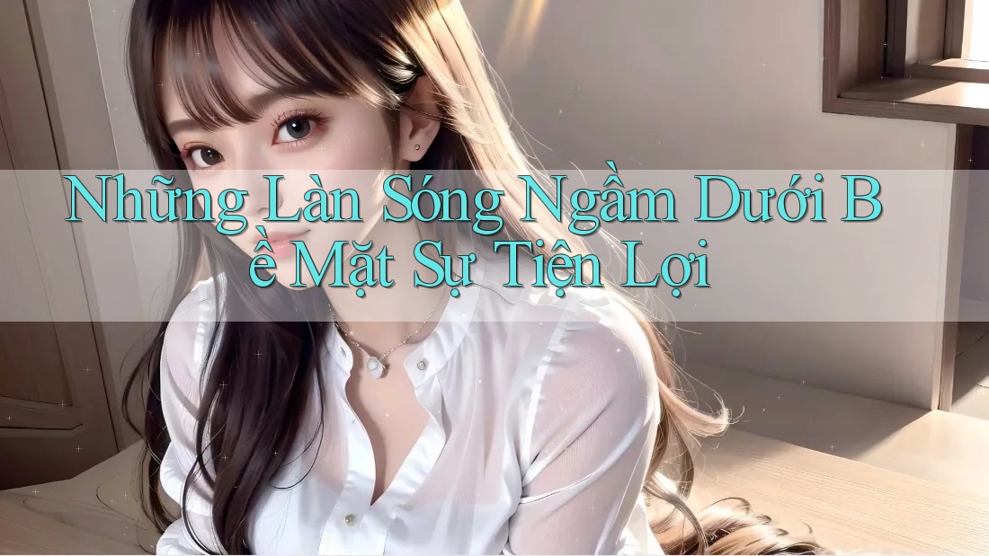 Những Làn Sóng Ngầm Dưới Bề Mặt Sự Tiện Lợi