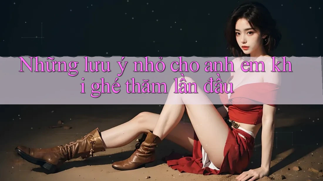 Những lưu ý nhỏ cho anh em khi ghé thăm lần đầu