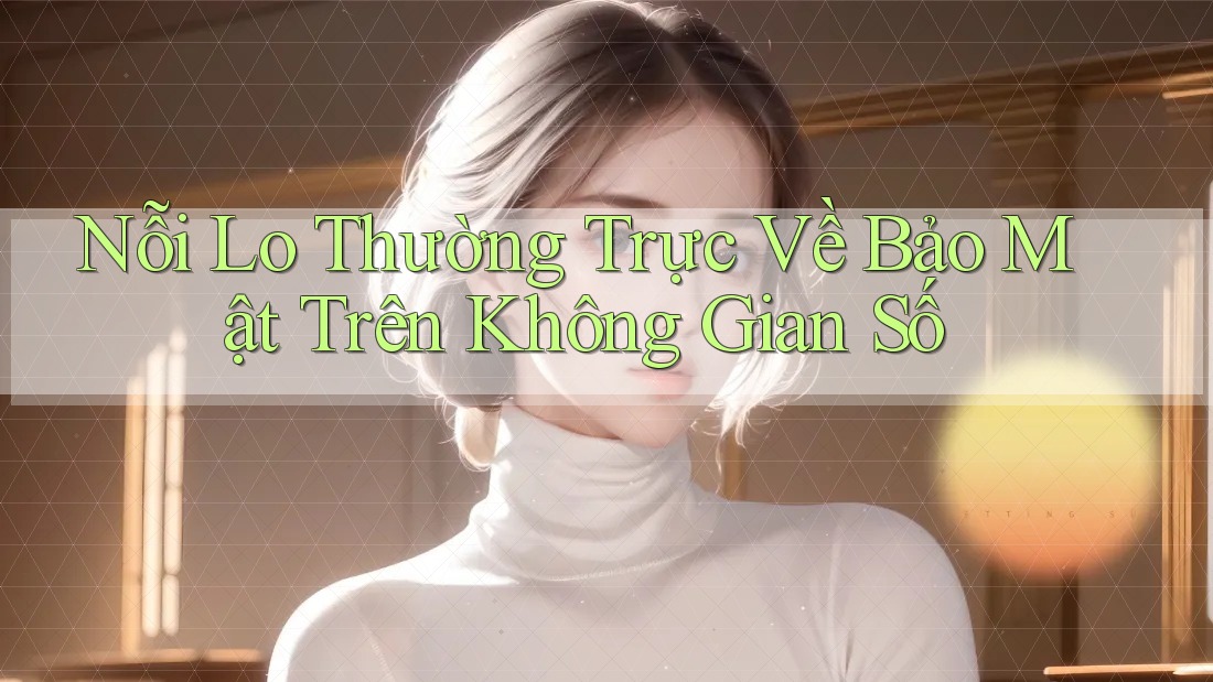Nỗi Lo Thường Trực Về Bảo Mật Trên Không Gian Số Nỗi Lo Thường Trực Về Bảo Mật Trên Không Gian Số