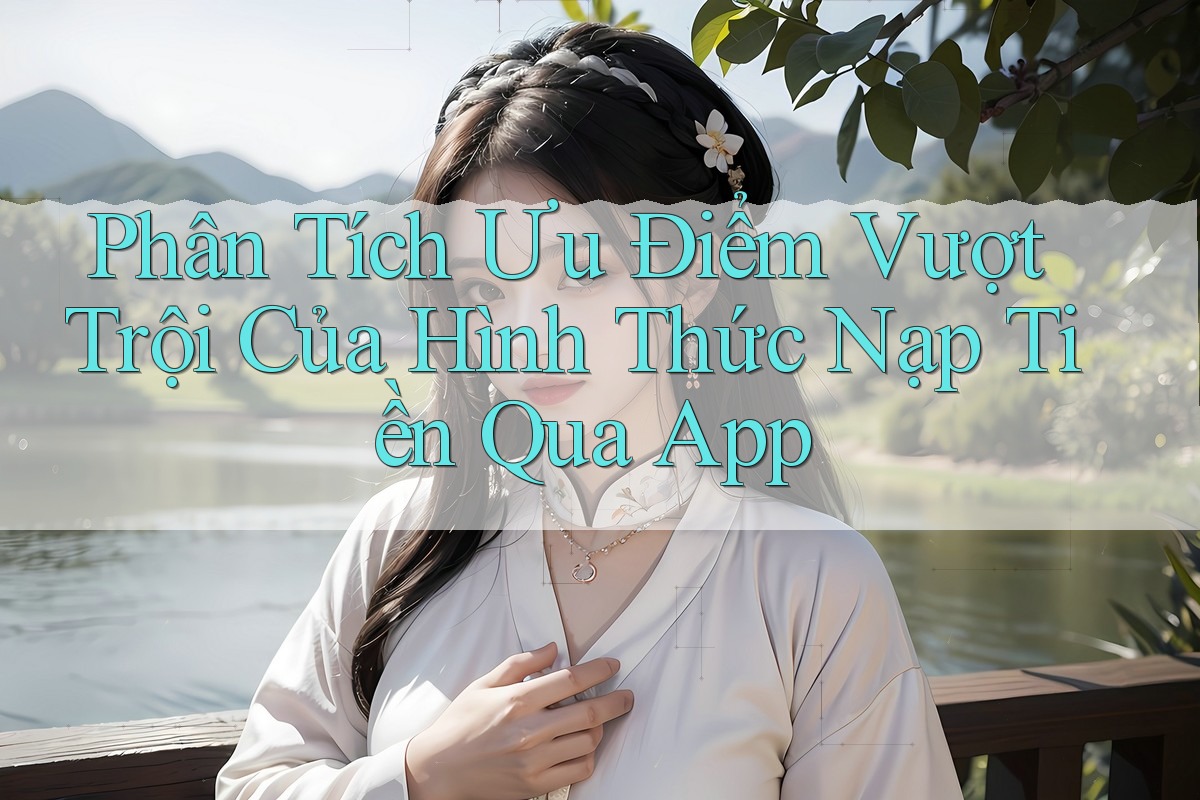 Phân Tích Ưu Điểm Vượt Trội Của Hình Thức Nạp Tiền Qua App
