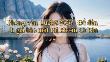 phỏng vấn luck8 2026   để đánh giá bảo mật tài khoản cơ bản