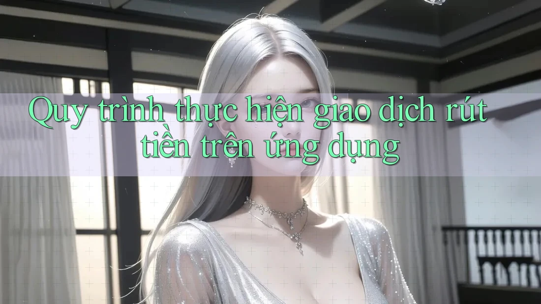Quy trình thực hiện giao dịch rút tiền trên ứng dụng Quy trình thực hiện giao dịch rút tiền trên ứng dụng
