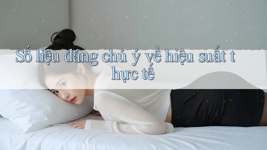 Số liệu đáng chú ý về hiệu suất thực tế Số liệu đáng chú ý về hiệu suất thực tế