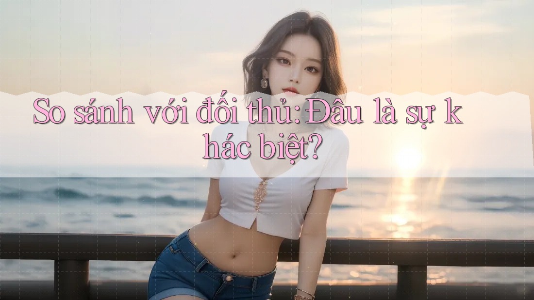 So sánh với đối thủ: Đâu là sự khác biệt?