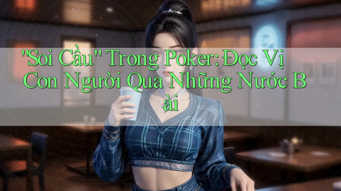 “Soi Cầu” Trong Poker: Đọc Vị Con Người Qua Những Nước Bài “Soi Cầu” Trong Poker: Đọc Vị Con Người Qua Những Nước Bài
