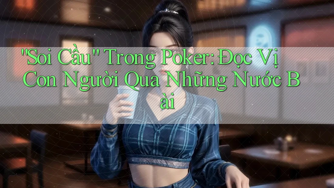 “Soi Cầu” Trong Poker: Đọc Vị Con Người Qua Những Nước Bài