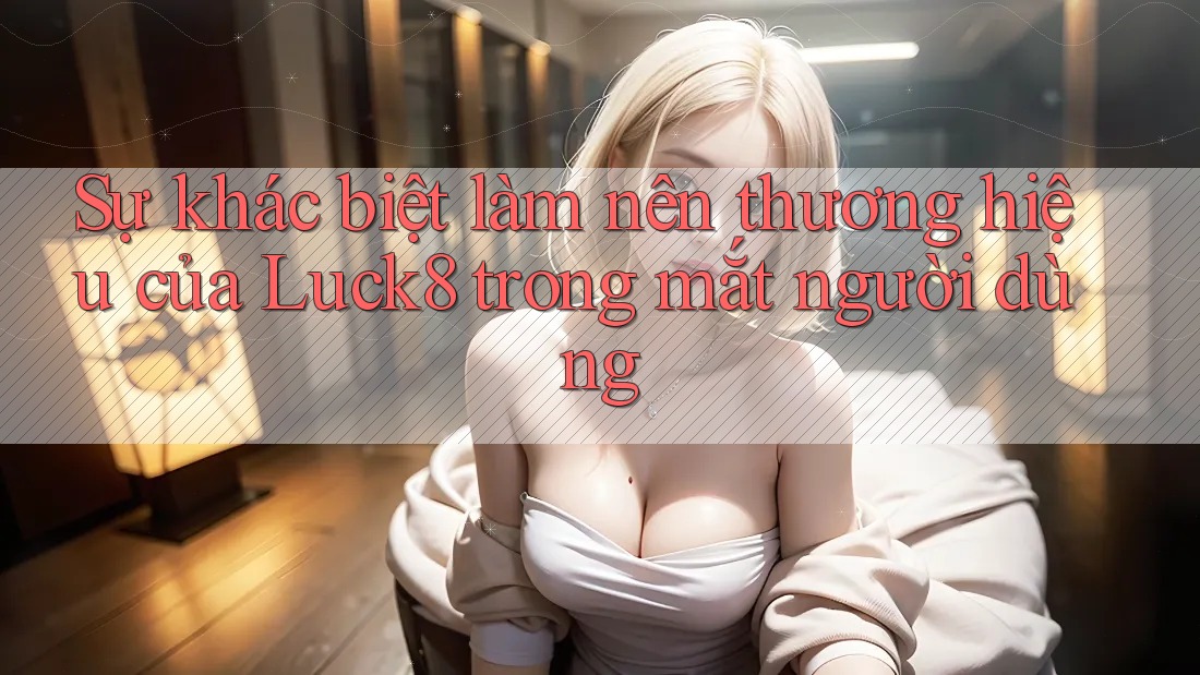 Sự khác biệt làm nên thương hiệu của Luck8 trong mắt người dùng Sự khác biệt làm nên thương hiệu của Luck8 trong mắt người dùng