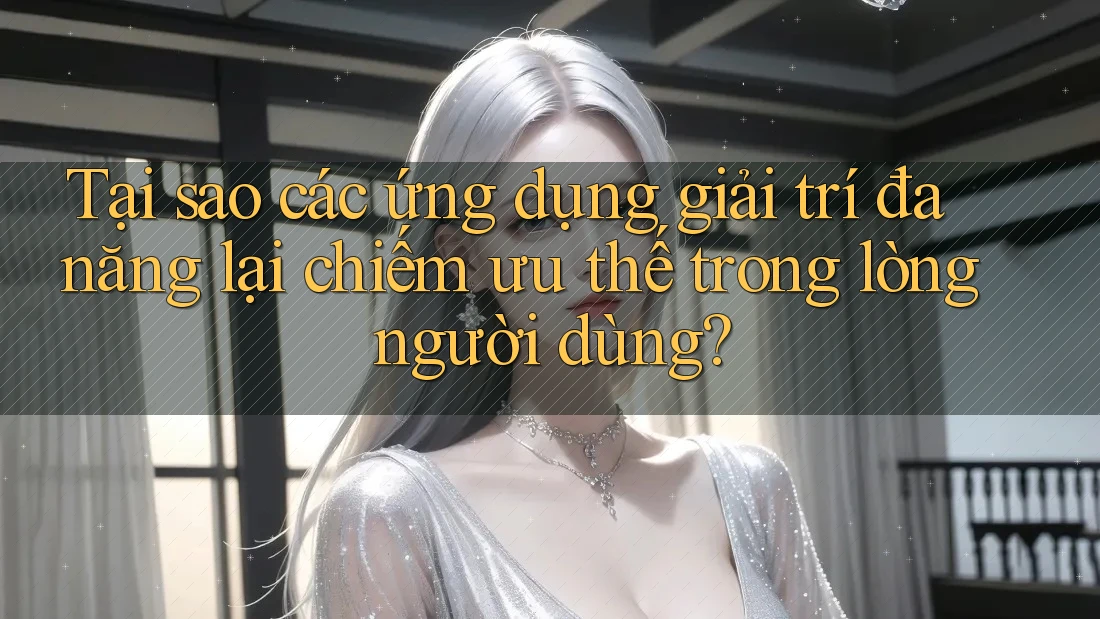 Tại sao các ứng dụng giải trí đa năng lại chiếm ưu thế trong lòng người dùng?