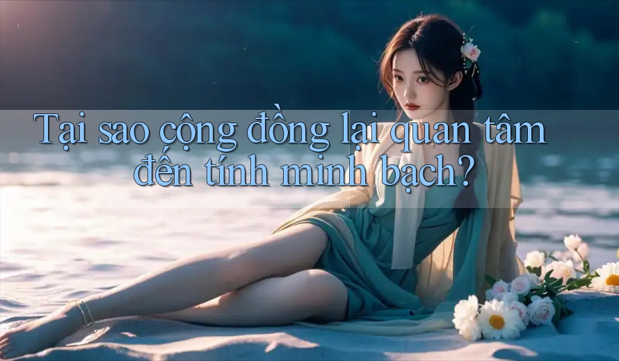 Tại sao cộng đồng lại quan tâm đến tính minh bạch? Tại sao cộng đồng lại quan tâm đến tính minh bạch?