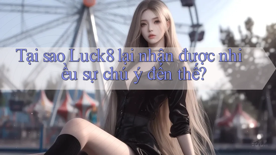 Tại sao Luck8 lại nhận được nhiều sự chú ý đến thế? Tại sao Luck8 lại nhận được nhiều sự chú ý đến thế?