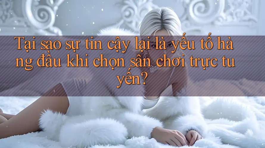 Tại sao sự tin cậy lại là yếu tố hàng đầu khi chọn sân chơi trực tuyến?