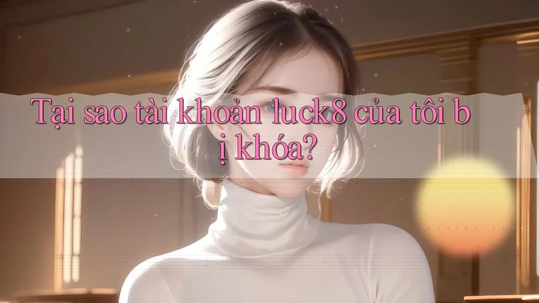 Tại sao tài khoản luck8 của tôi bị khóa?