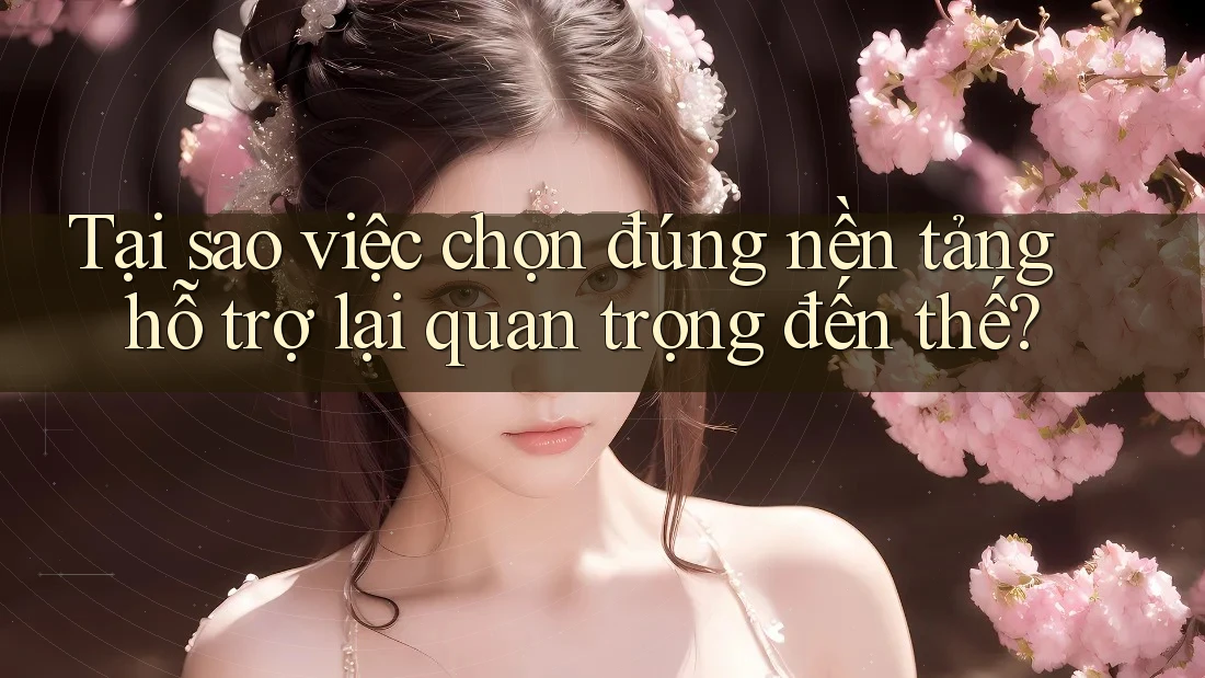 Tại sao việc chọn đúng nền tảng hỗ trợ lại quan trọng đến thế?