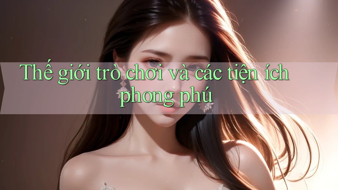 Thế giới trò chơi và các tiện ích phong phú Thế giới trò chơi và các tiện ích phong phú
