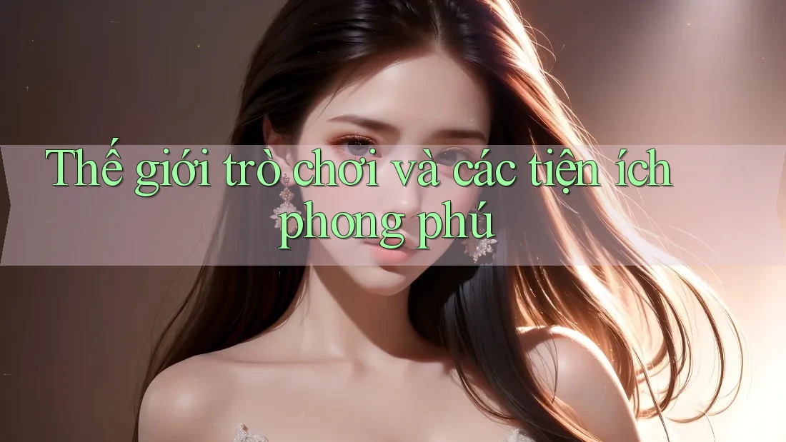 Thế giới trò chơi và các tiện ích phong phú Thế giới trò chơi và các tiện ích phong phú