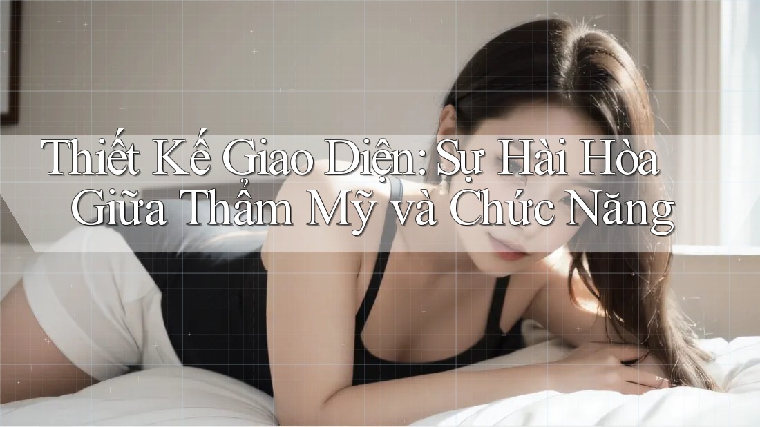 Thiết Kế Giao Diện: Sự Hài Hòa Giữa Thẩm Mỹ và Chức Năng Thiết Kế Giao Diện: Sự Hài Hòa Giữa Thẩm Mỹ và Chức Năng