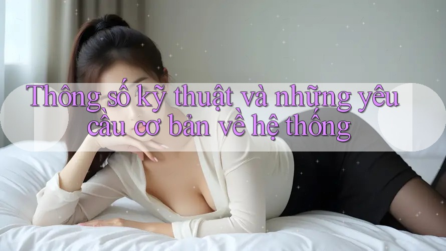 Thông số kỹ thuật và những yêu cầu cơ bản về hệ thống
