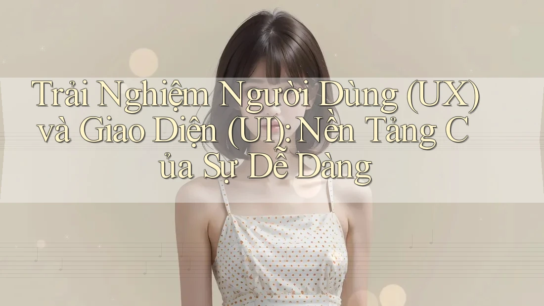 Trải Nghiệm Người Dùng (UX) và Giao Diện (UI): Nền Tảng Của Sự Dễ Dàng